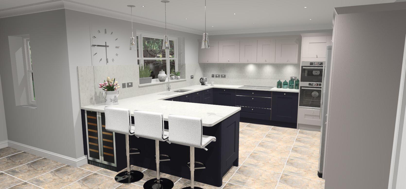 LIVING DINING KITCHEN